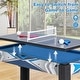 preview thumbnail 8 of 8, Costway 6-In-1 Combo Game Table Multi Game Table Space saving Game - See Details