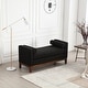 preview thumbnail 25 of 29, 53.5"W Elegant Upholstered Bench with Pillows for End of Bed, Bedroom, Living Room