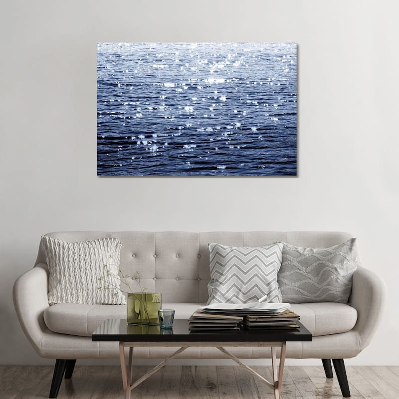 iCanvas "Sunlit Sea Indigo" by Maggie Olsen Canvas Print - 32x48x1.5
