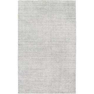 Branham Handmade Subtle Stripe Viscose Area Rug