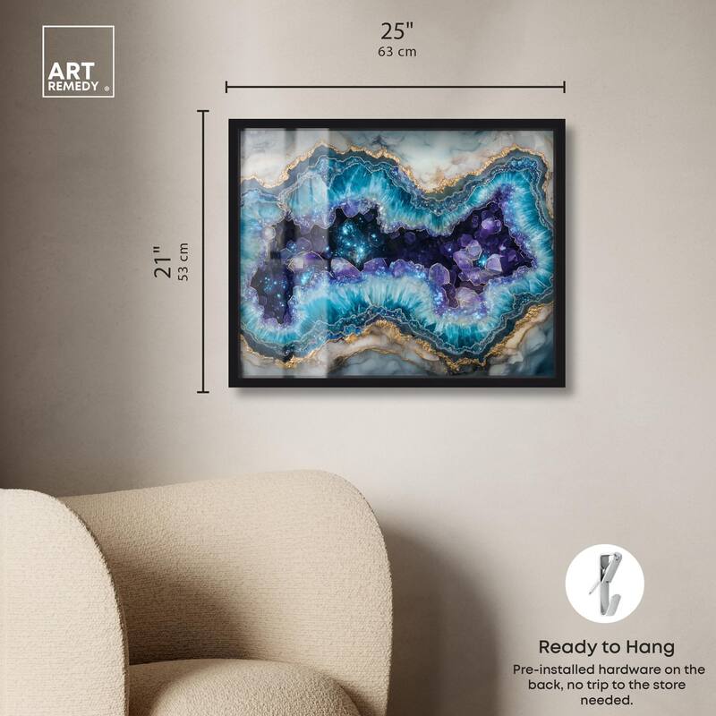 Stellar Shard Core Shadowbox by Art Remedy