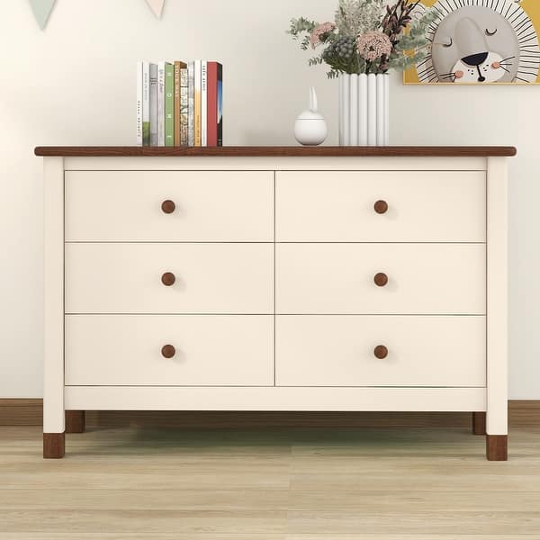 white christmas dresses Cherry Moon 6-Drawer Dresser main image 1