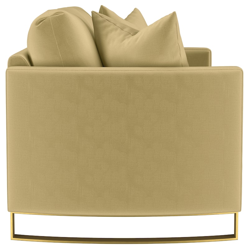 Corliss Upholstered Arched Arm Loveseat