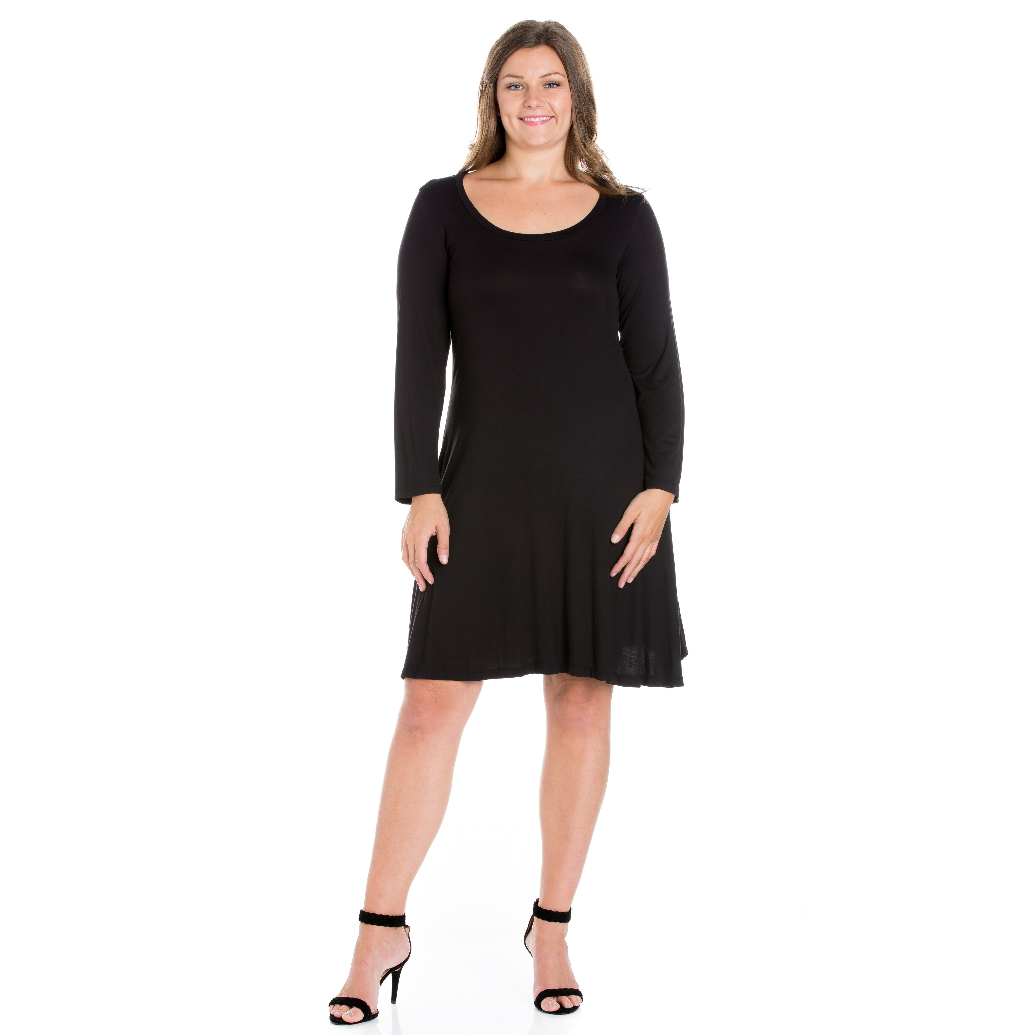 flared mini dress
