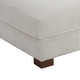 preview thumbnail 8 of 56, Modern Corduroy Fabric Oversized Accent Ottoman