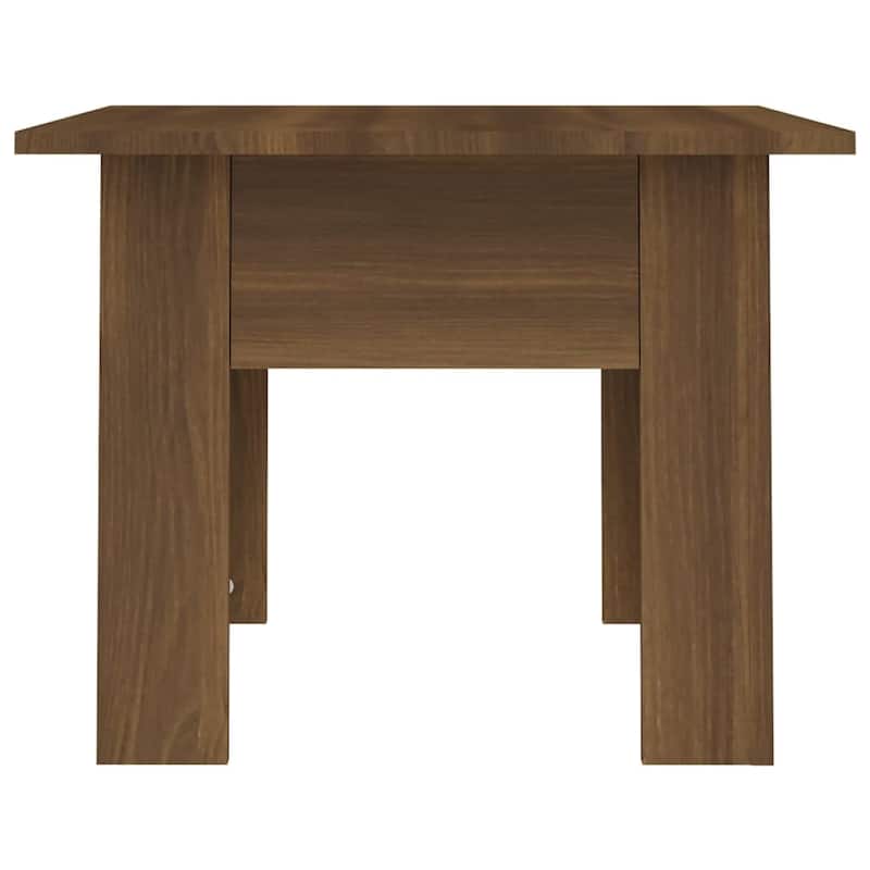 vidaXL Coffee Table End Table Sofa Table Living Room Furniture Engineered Wood - 21.7" x 21.7" x 16.5"