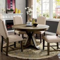 Buy Rustic Kitchen Dining Room Tables Online At Overstock Our Best Dining Room Bar Furniture Deals