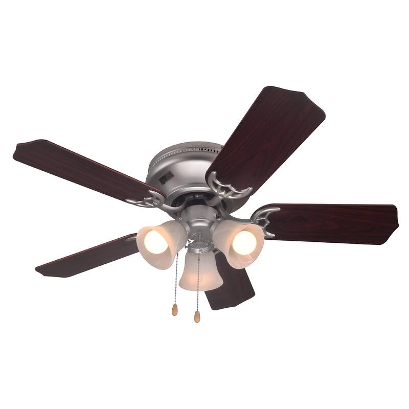 COMMERCIAL COOL42 inch Ceiling Fan 5-Blade With Pull Chain And Light Kit