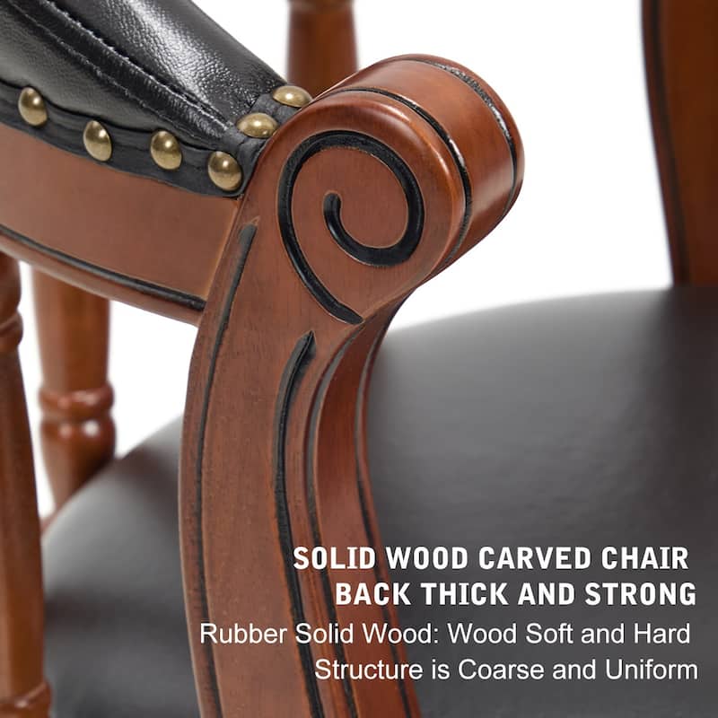 Wooden Swivel Bar Height Chair Side Chair