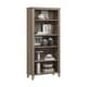 preview thumbnail 1 of 6, Bush Home Somerset Tall 5 Shelf Bookcase 5 Shelf - Ash Gray