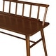 preview thumbnail 8 of 20, Middlebrook Solid Wood Low-Back Spindle Entry Bench