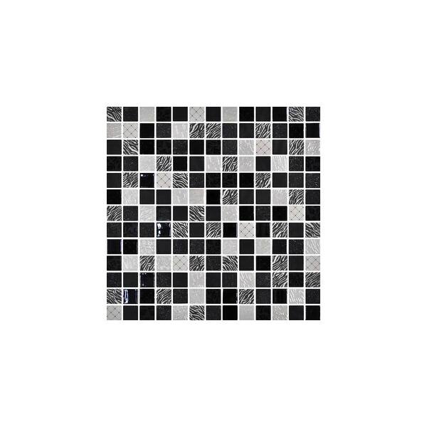 Shop Daltile Up11msp Uptown Glass 12 X 12 Square Mosaic Wall