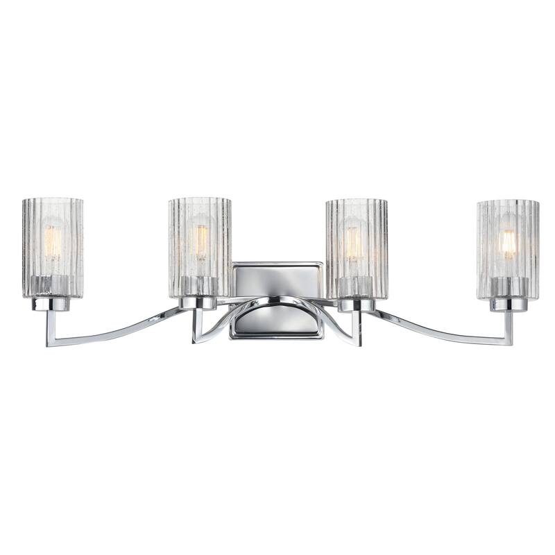 Maxim 21374 Rigata 4 Light 33" Wide Vanity Light - Polished Nickel