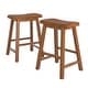 preview thumbnail 16 of 35, Salvador II Counter Backless Stools (Set of 2) by iNSPIRE Q Classic Oak