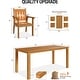 preview thumbnail 2 of 36, WINSOON 10-Piece HIPS All Weather Outdoor Patio Dining Sets with Umbrella Hole& Aluminum Frame,2-Table 8-Chairs