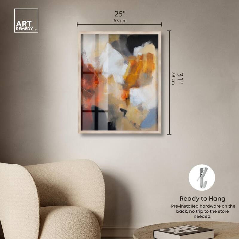 Earth and Fire I Shadowbox by Art Remedy