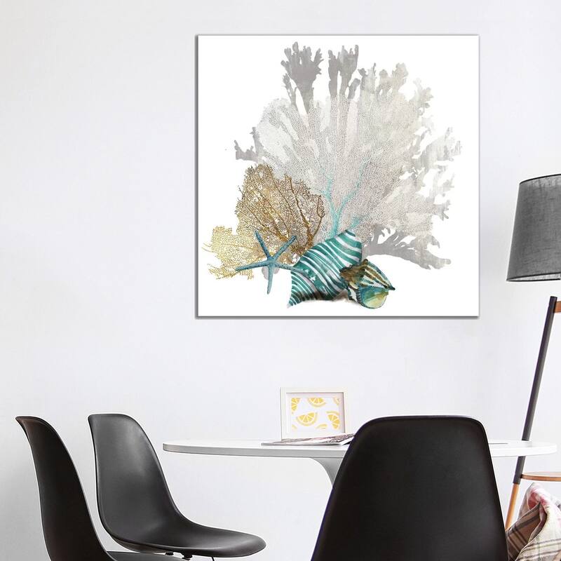 iCanvas "Coral IV" by Aimee Wilson Canvas Print - 37x37x1.5