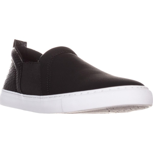 guess black slip on sneakers