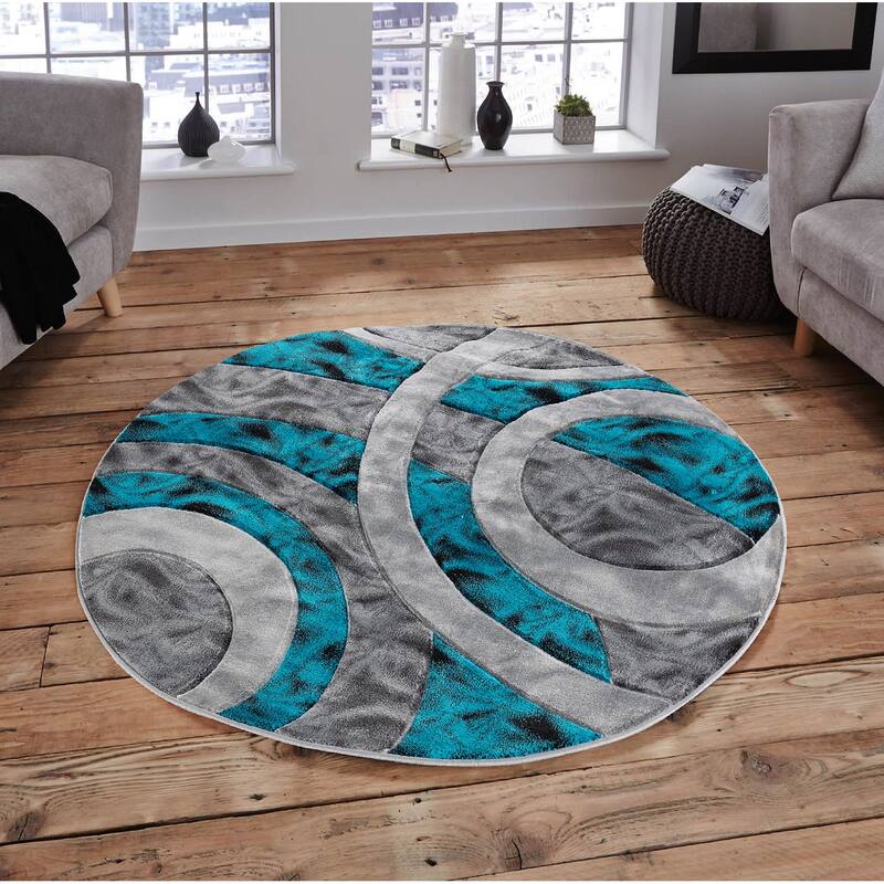 Orelsi Collection Abstract Area Rug