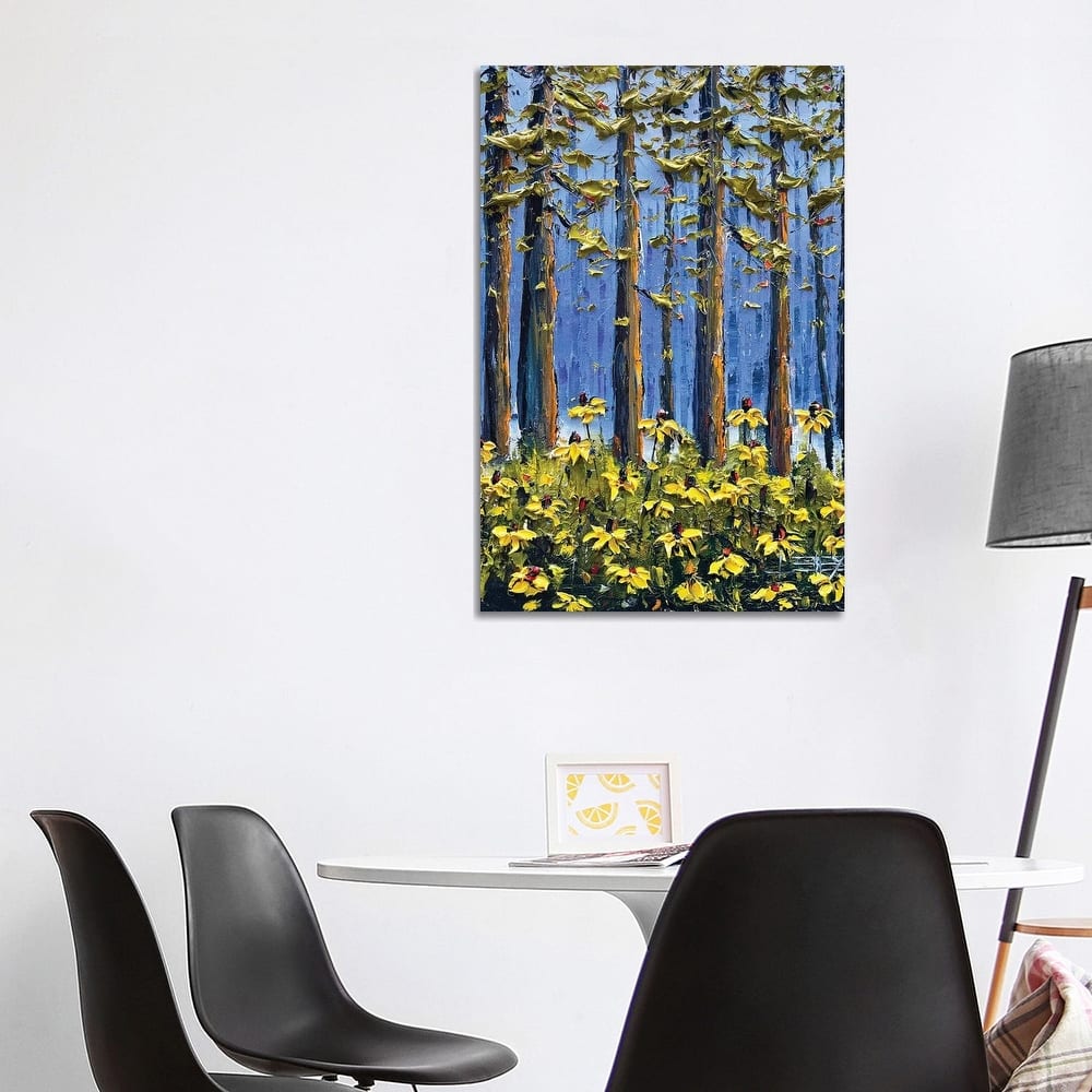 iCanvas "Redwoods And Wildflowers" by Lisa Elley Canvas Print