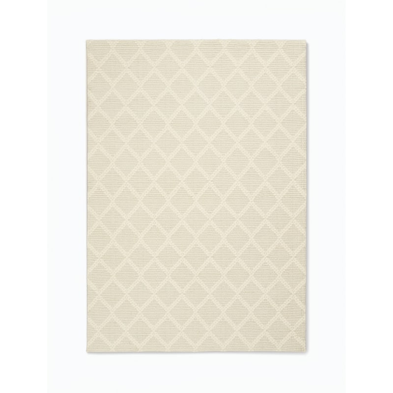 Calvin Klein Home Tallahassee Rustic Area Rug - 4' x 6' - Cream - Rectangle