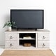 preview thumbnail 4 of 11, Signature Design by Ashley Willowton Woodgrain 60-inch TV Stand