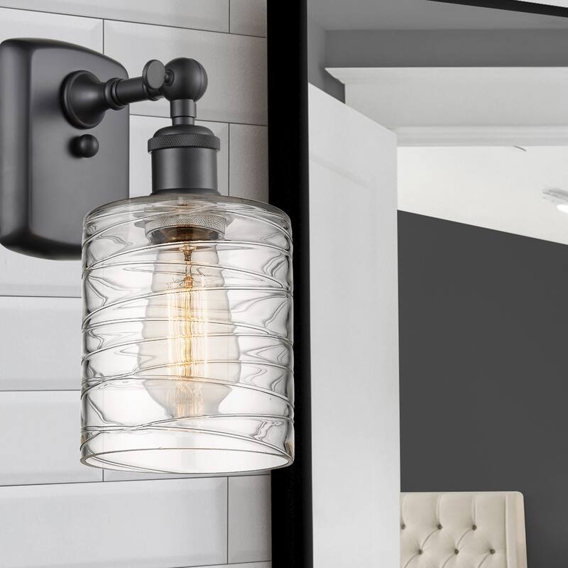 Innovations Lighting 516-1W-9-5 Cobbleskill Sconce Cobbleskill 9" Tall