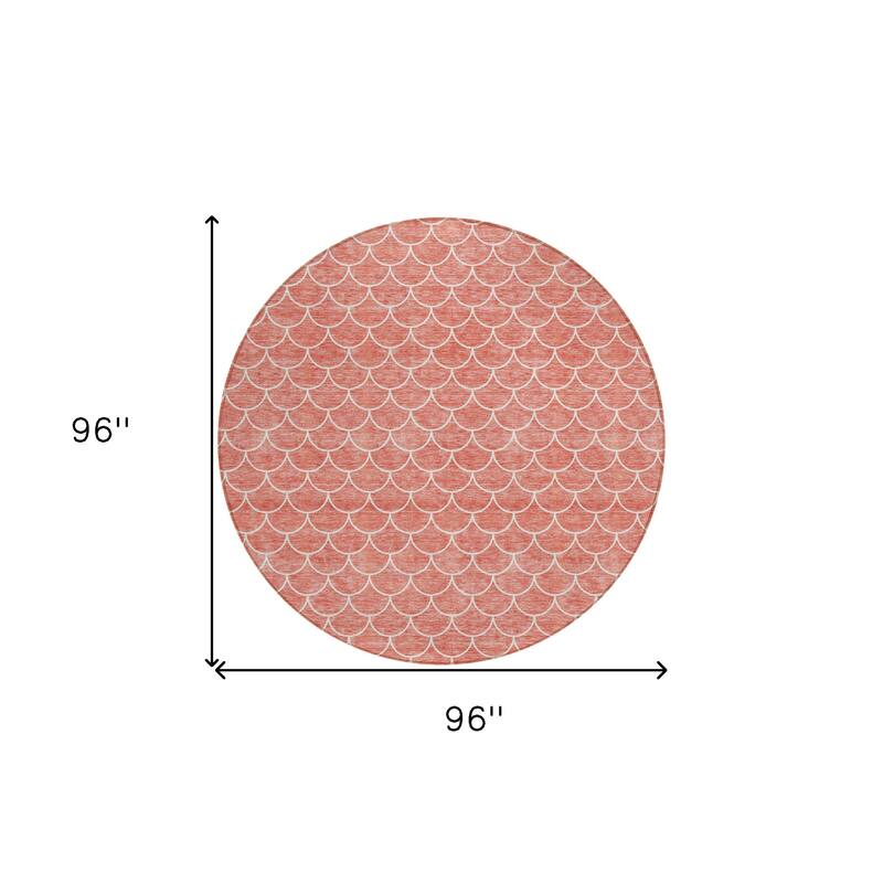 HomeRoots Geometric Transitional Rectangle Outdoor Rug