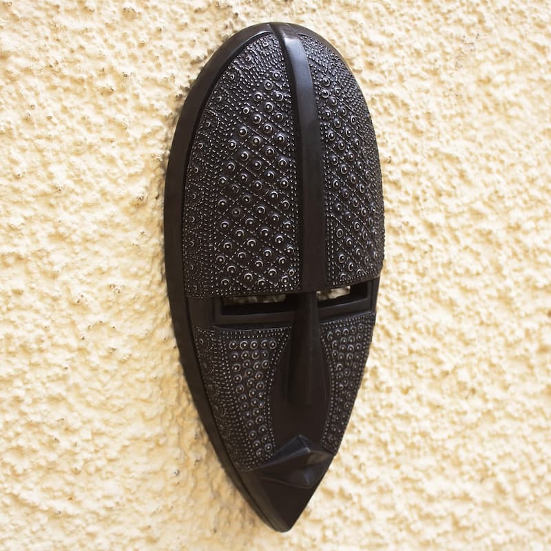 Novica Handmade True Love Always African Wood Mask