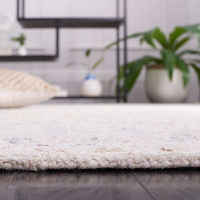 SAFAVIEH Handmade Marquee Wolfhilde Medallion Wool Rug