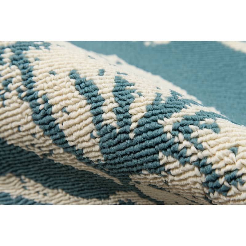 Momeni Baja Floral Blooms Indoor Outdoor Rug