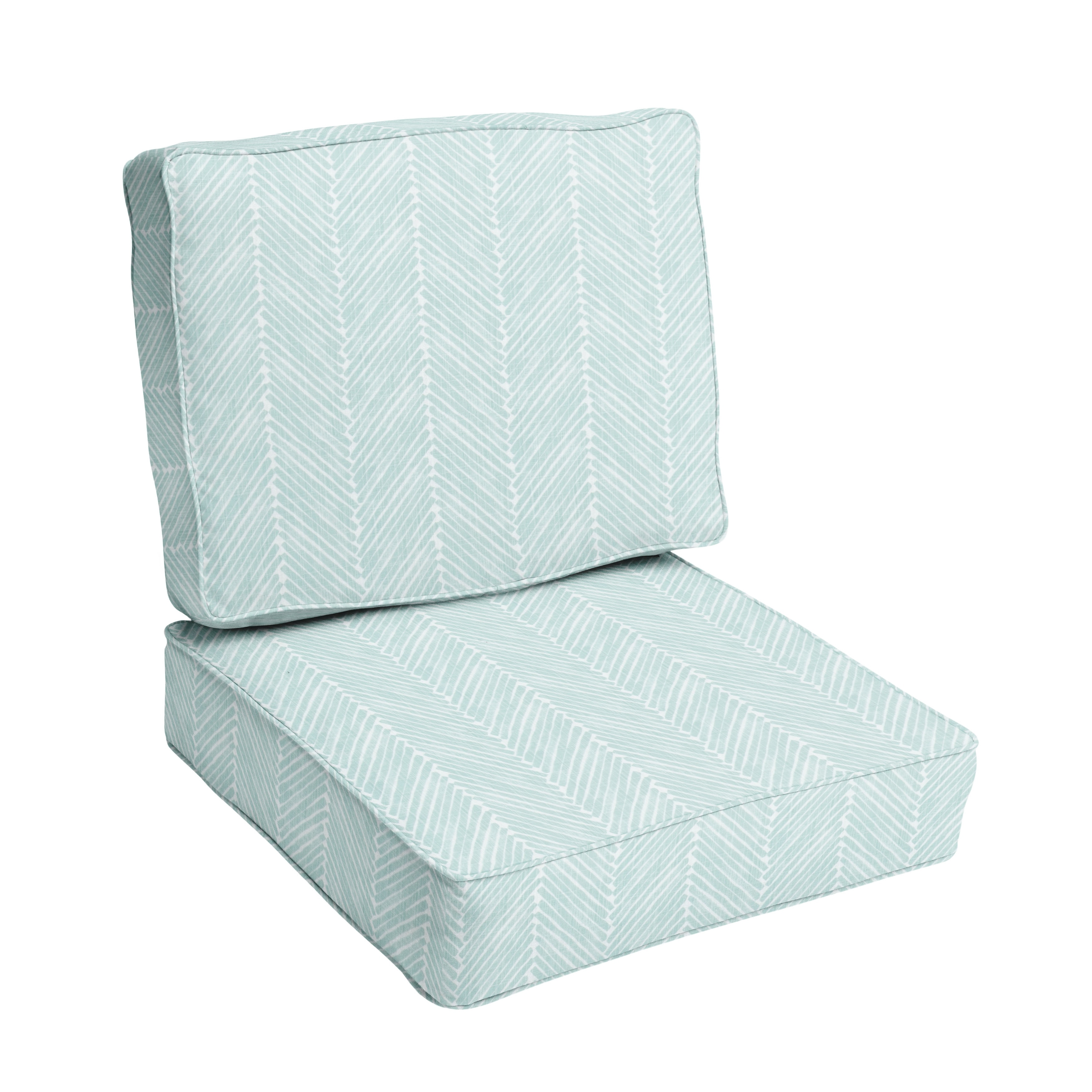 Sorra Home Outdoor Corded Deep Seating Cushion Set
