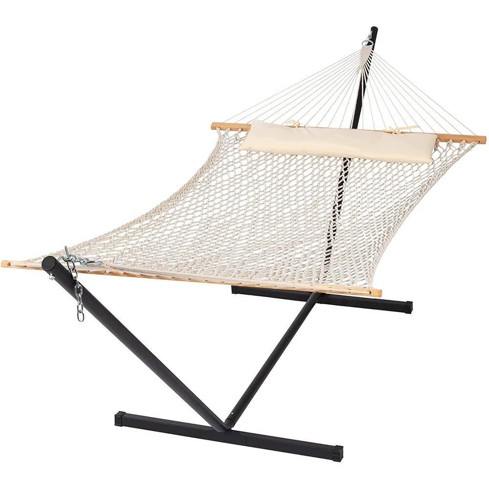 2 Person Cotton Rope with Stand