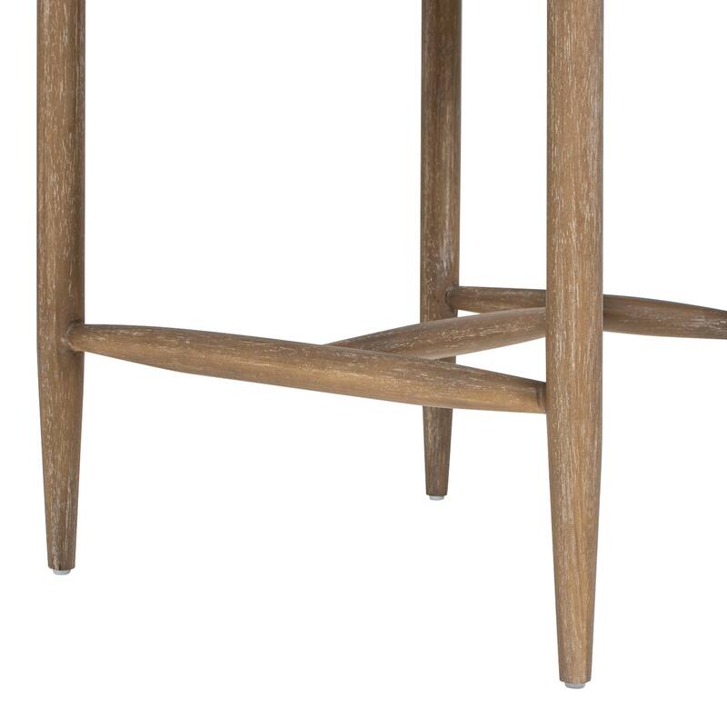 Artemis 26" Mixed Material Upholstered Counter Stool