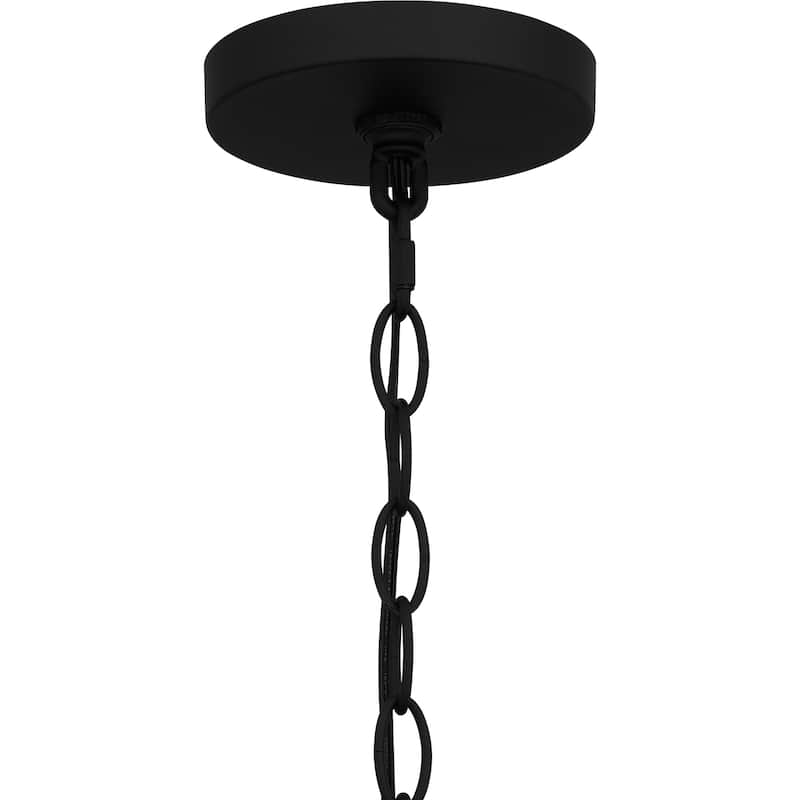 Havana 3-Light Earth Black Outdoor Hanging Lantern