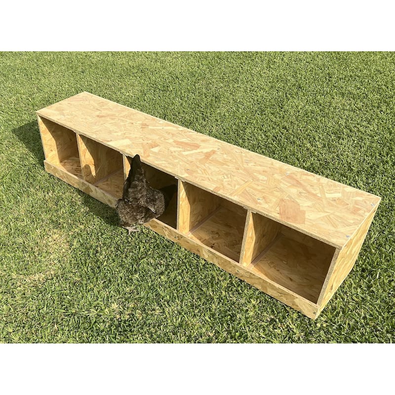Zylina Best Rest 5 Bay Nesting Box - N/A - 57x13x13