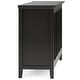 preview thumbnail 5 of 37, WYNDENHALL Halifax SOLID WOOD 66" Wide Transitional Wide 4Door Storage Cabinet - 18"d x 66" w x 34"h