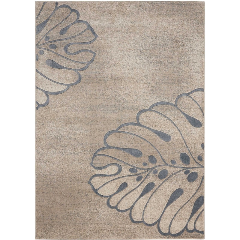 Gadi Power Loomed Modern Stain Resistant Area Rug By HomeRoots - 70' X '46' X '0.5