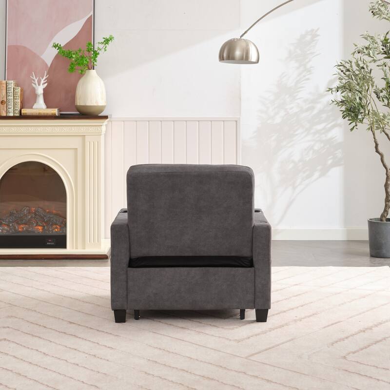 Pull Out Recliner Chair Bed Convertible 3 in 1