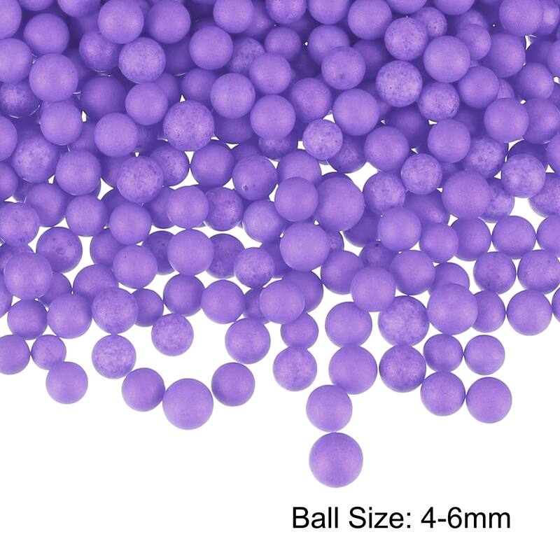 Foam Beads Foam Balls for DIY Craft Decoration, 1 Pack Approx 4000pcs