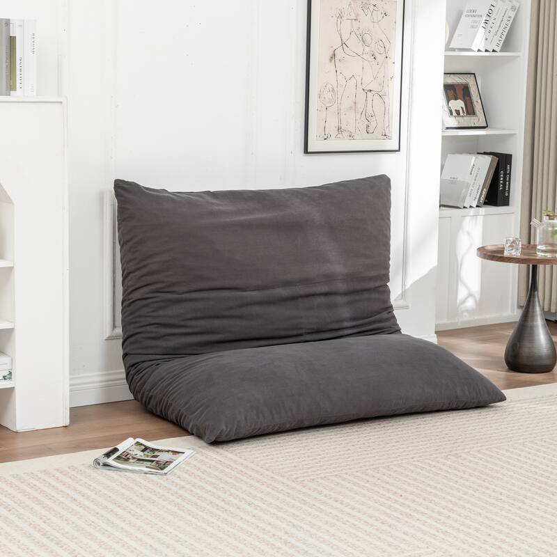 Extra Large Floor Bean Bag Chair - Lazy Lounger for Adults & Kids in Living Rooms & Balconies