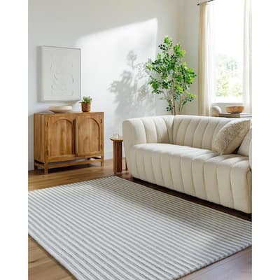 Livabliss Casual Brook Stripe Area Rug