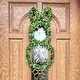 preview thumbnail 1 of 16, Fraser Hill Farm 24-inch Boxwood Bunny Wreath