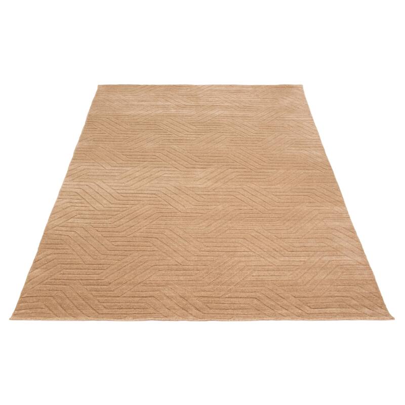 Kashkuli Gabbeh Tan Rug 6'7" x 9'5" - 6'7 x 9'5