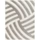 preview thumbnail 2 of 4, Livabliss Bologna Casual Striped Plush Area Rug