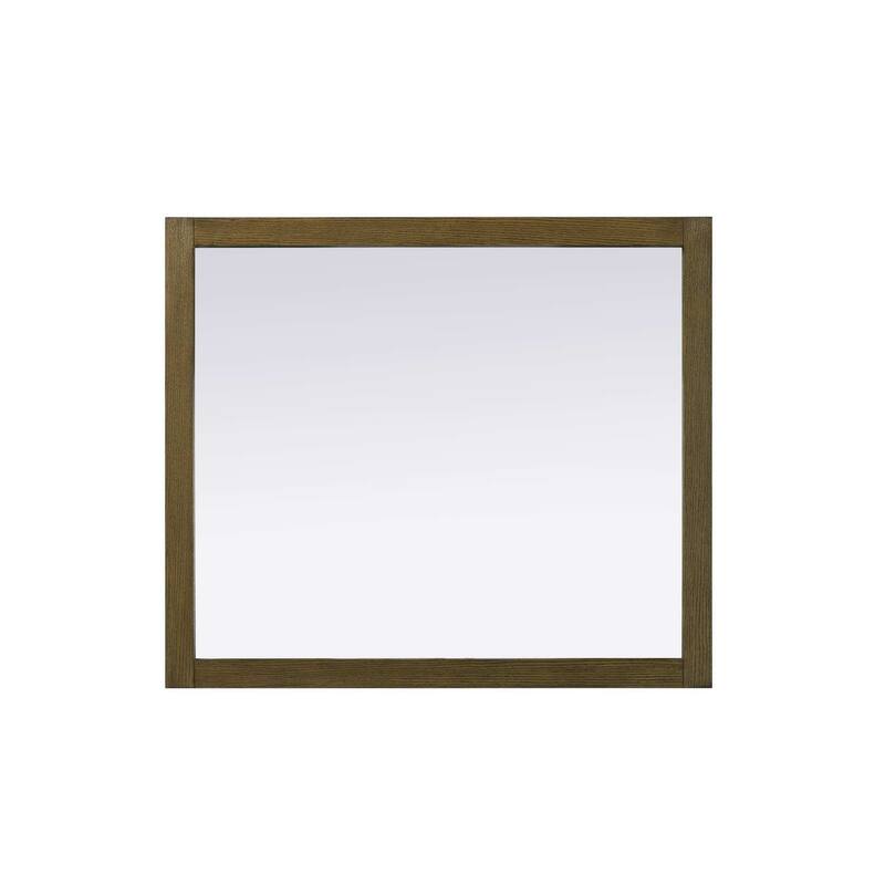 Solene Wooden Rectangle Mirror (42-48 x 36 in.)
