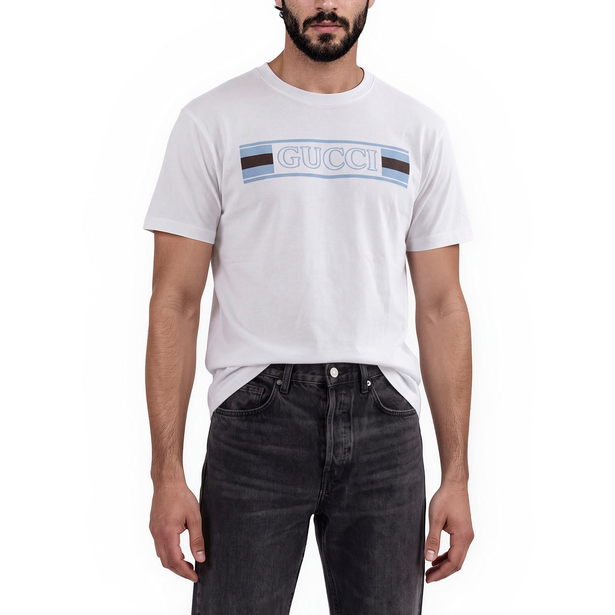 Gucci Men's Cotton Jersey T-Shirt