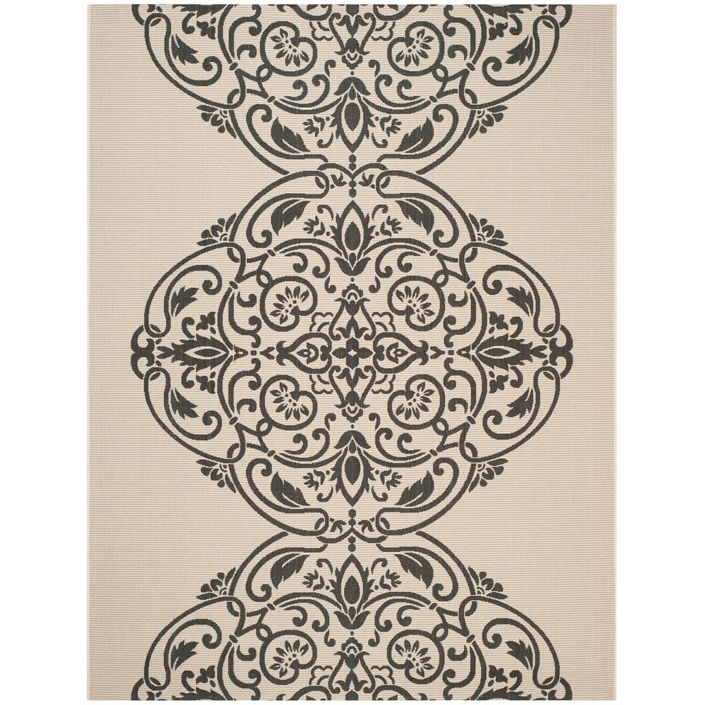 Martha Stewart by SAFAVIEH Topiary Signet Indoor/ Outdoor Waterproof Rug