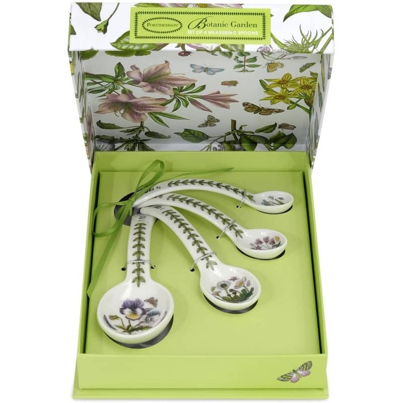 Portmeirion Set of 4 Botanic Garden Measuring Spoons - Multi
