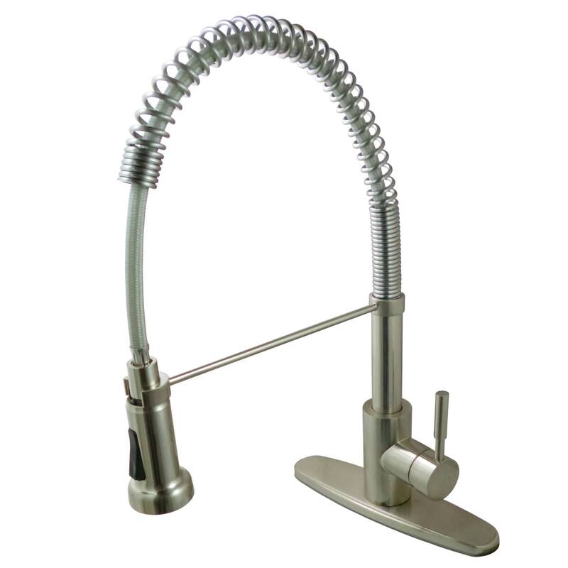 Kingston Brass Kaiser 1.8 GPM Standard Pull Down Kitchen Faucet